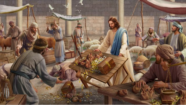 Perché Gesù scacciò i mercanti dal Tempio?